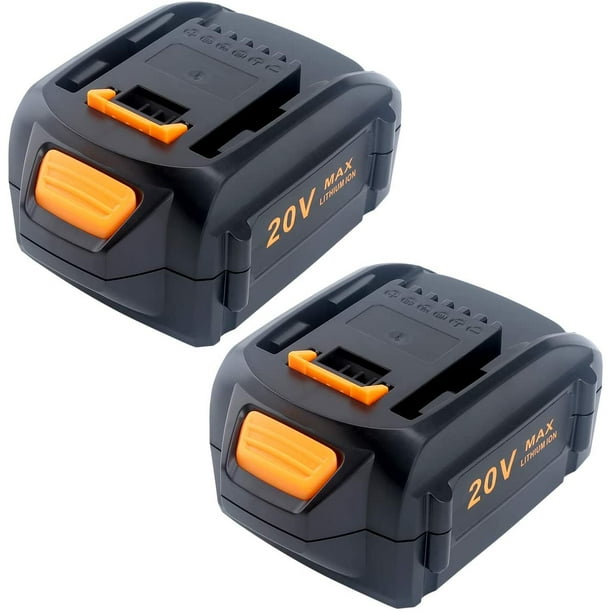 1～4PACK 20 Volt For WORX WA3525 20V Max Lithium 6.0Ah Battery Power Tools WA3520
